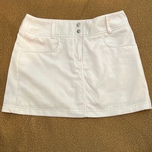 Adidas golf skirt. Size 2 ,white.